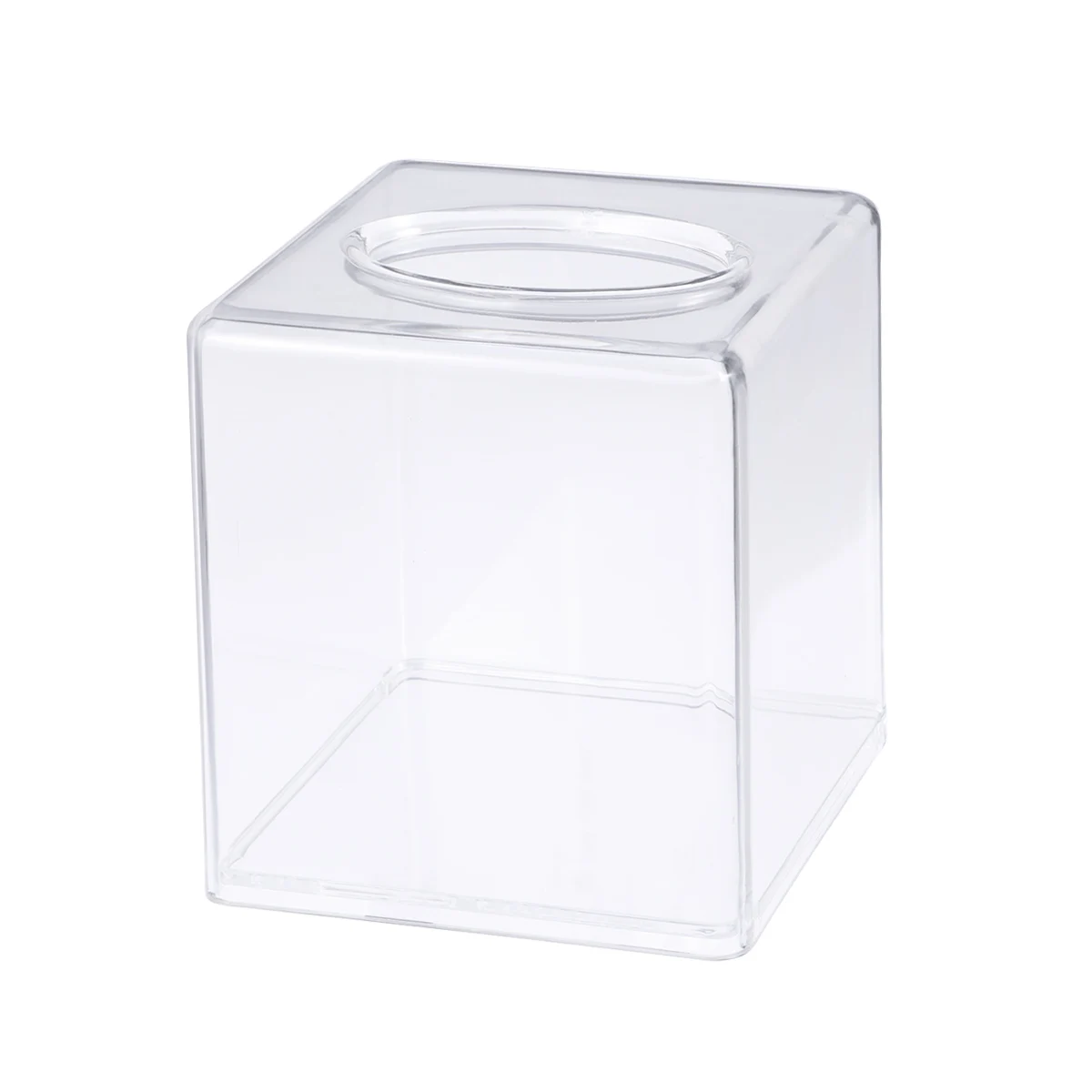 Acrylic Tissue Box Transparent Tissue Case Paper Storage Box Napkin Holder For Hotels Restaurants Tissue Container Tissue Cover 3