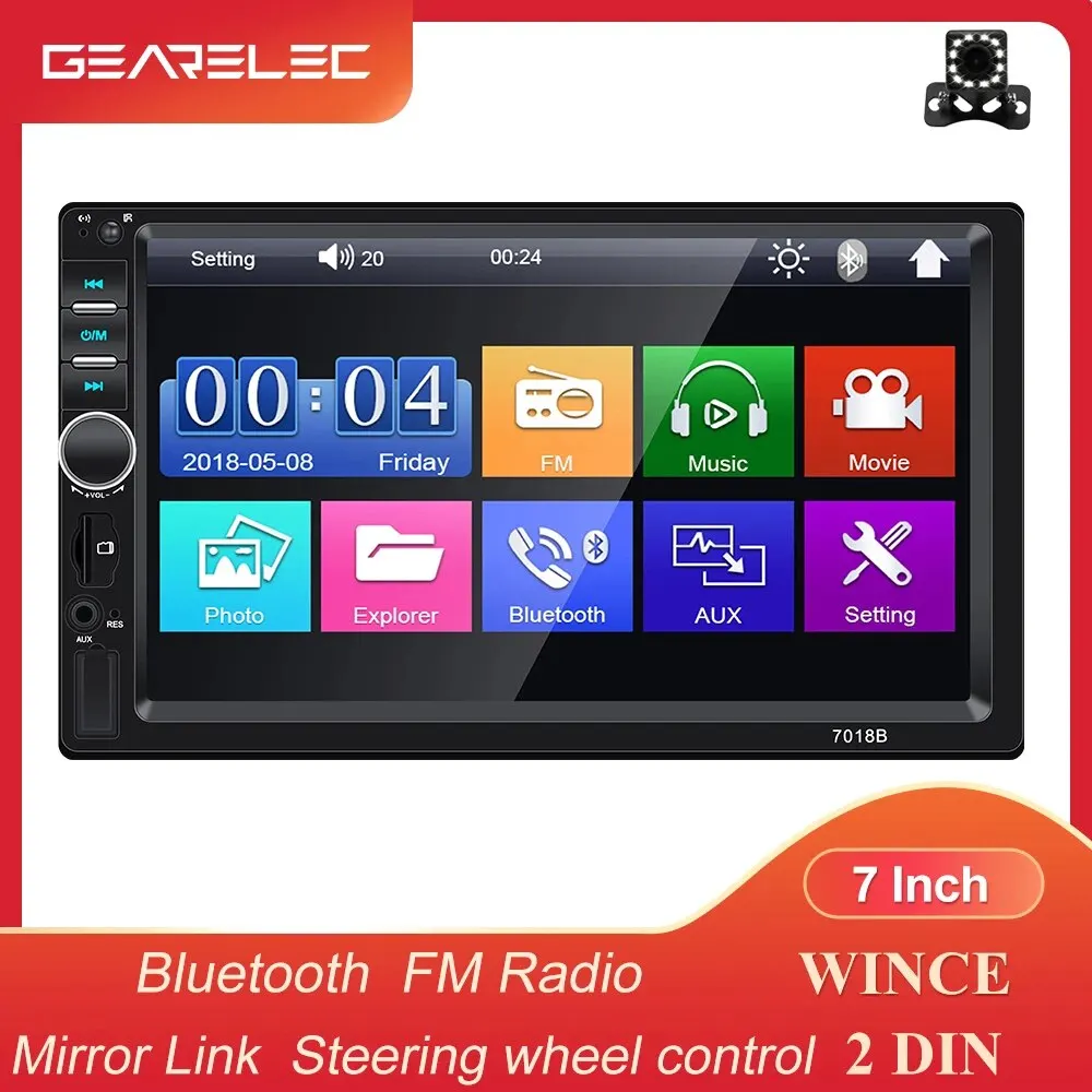 2din Car Radio car stereo 7 Inch HD Autoradio