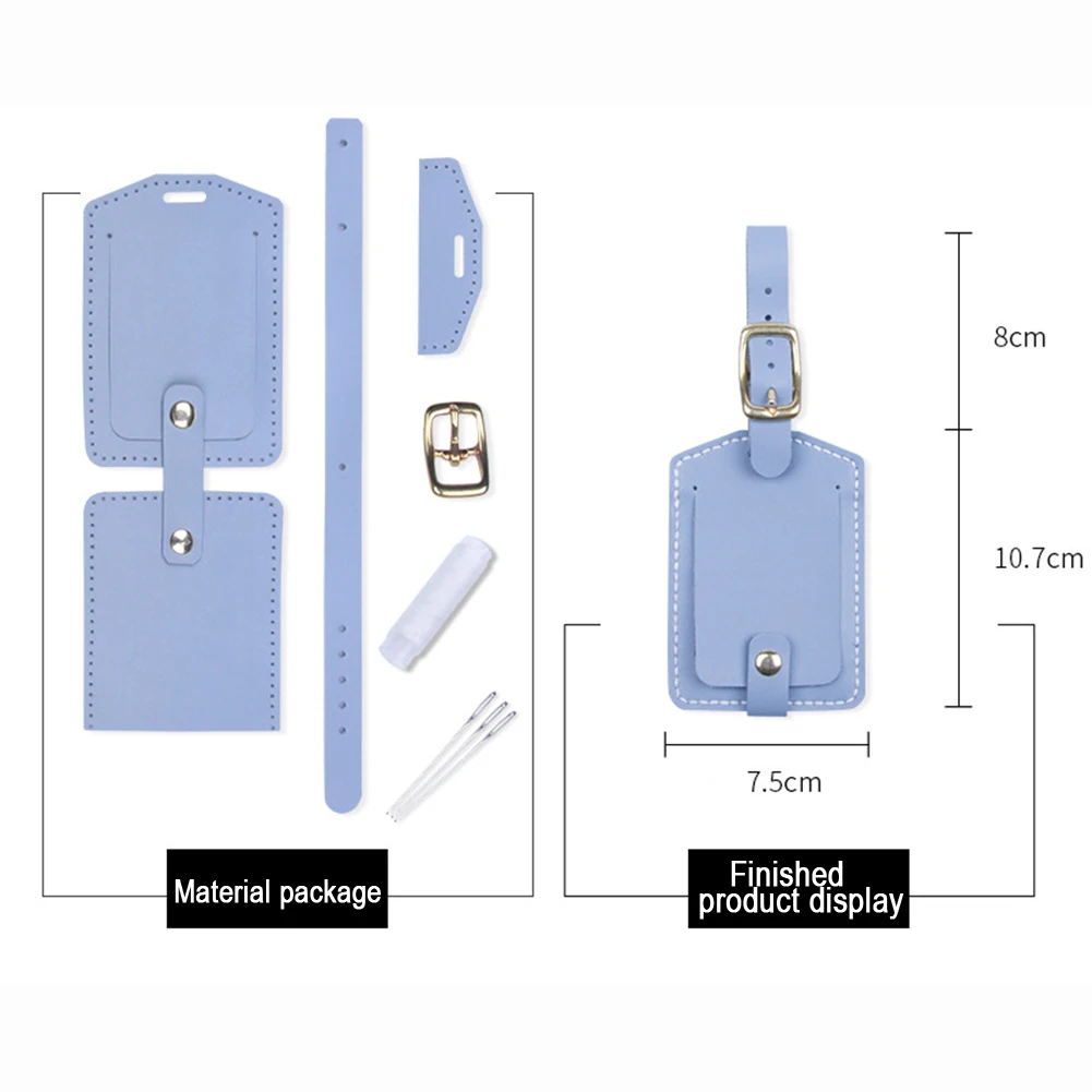 

DIY Card Pack Bag Card Pack DIY Sewing Set Bag Baggage Tag Card Pack DIY Handicraft Sewing Set Beginners Craft