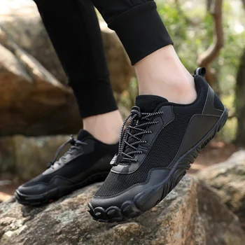 Men Barefoot Hiking Shoes Breathable Outdoor Sports Climbing Shoe Trekking Sneakers Non-Slip Comfort Man Casual Jogging Footwear 5