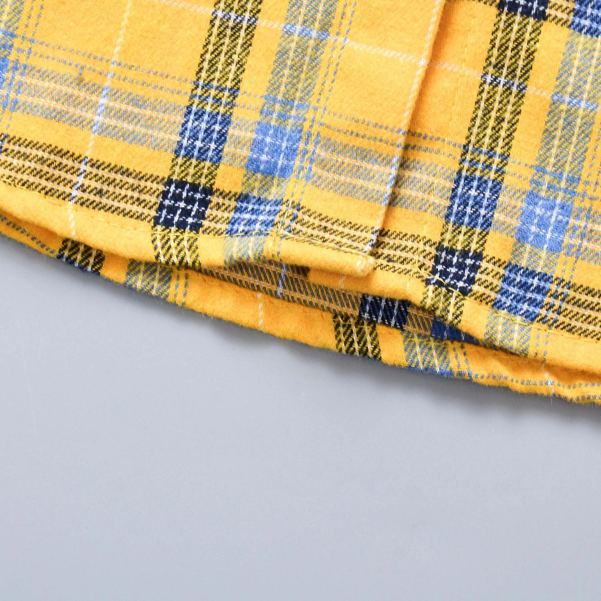Children Tops Boys Buffalo Plaid Flannel Shirt Baby Casual Shirt Outerwear Clothes Autumn Girls Blouses