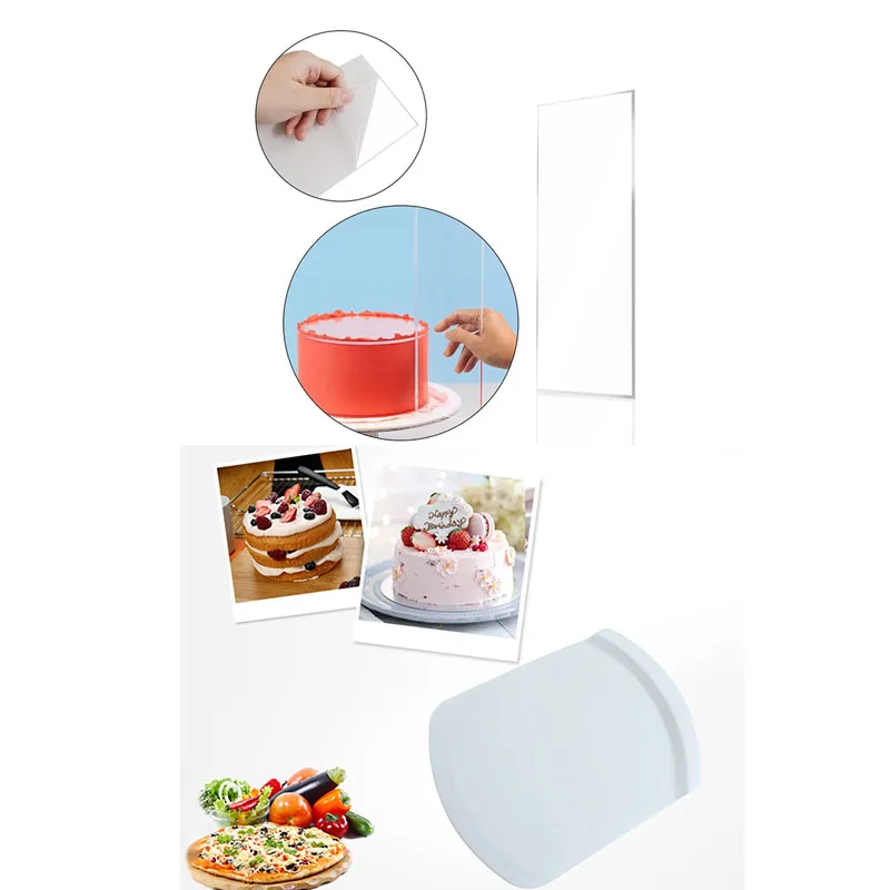 Durable Cake Spatula Set for Frosting Fondant Pastry Decorating Essential Baking Smoothing Tool for Decorating Baking Supplies
