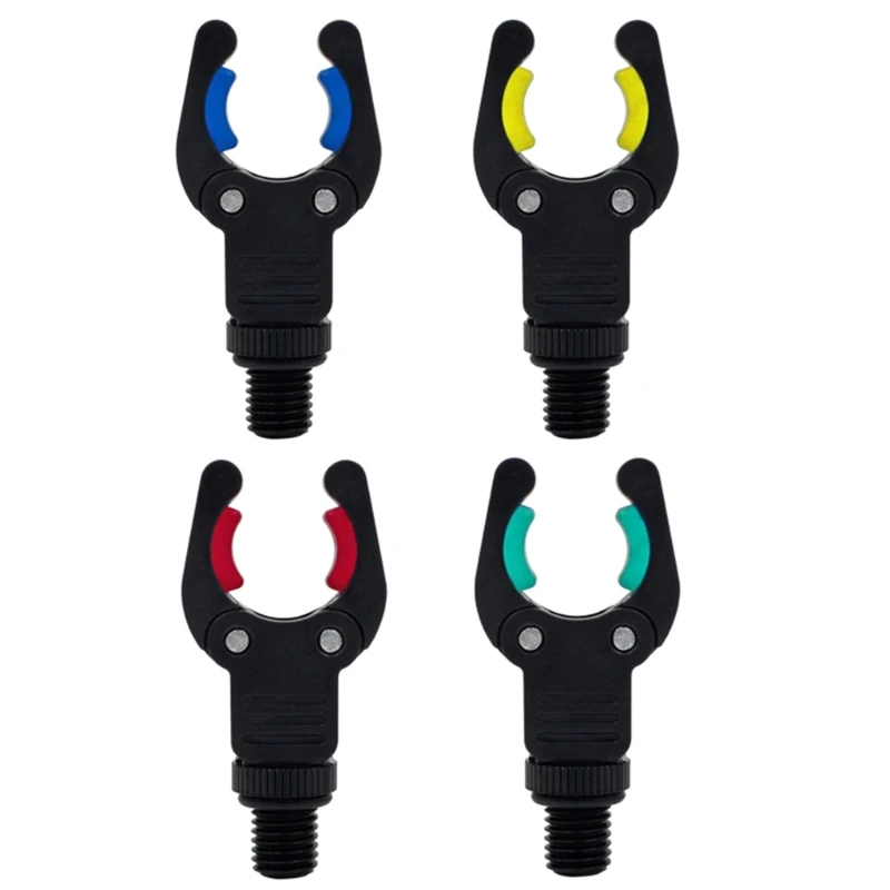 652D 4Pcs Fishings Rod Rest Head Carp Fishings Grippers Rest Head Fishing Grippers Grip Holder Rod Bracket Clip Fishing Rod Holder Fishing Rod Bracket Fishing Rod Rest