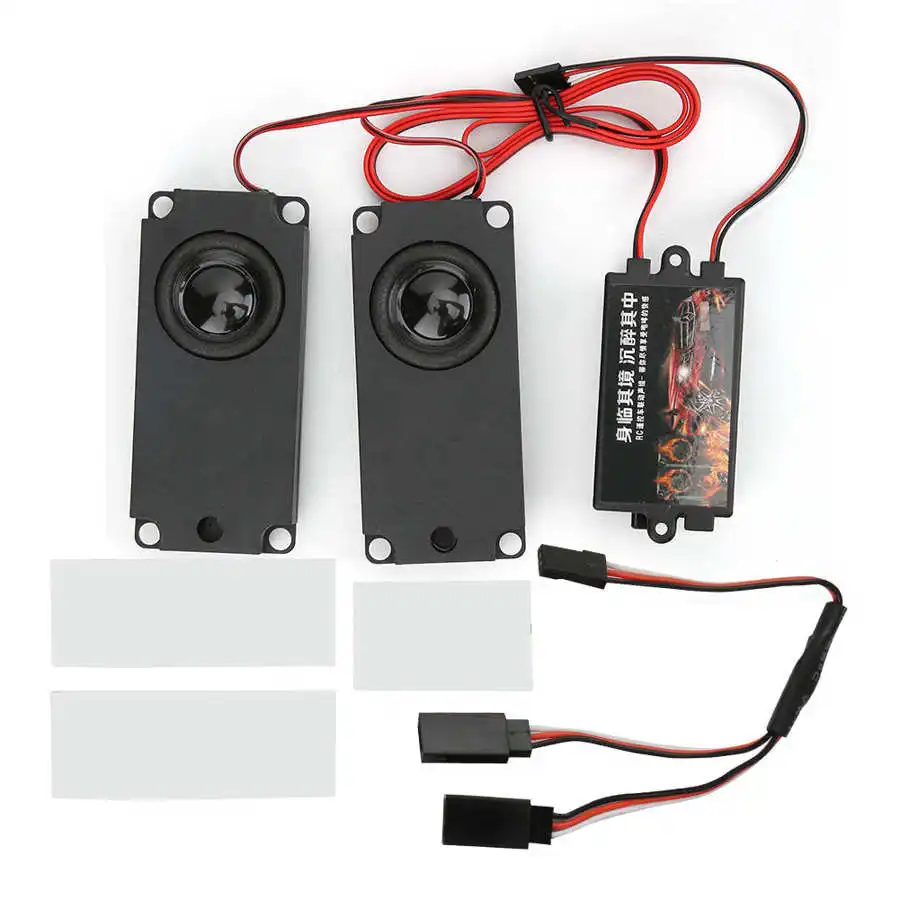 Rc Engine Sound Unit Kit Engine Sound Effect Voice Simulator System For 1 10 Scale Rc Car Model Accessory Parts Accs Aliexpress