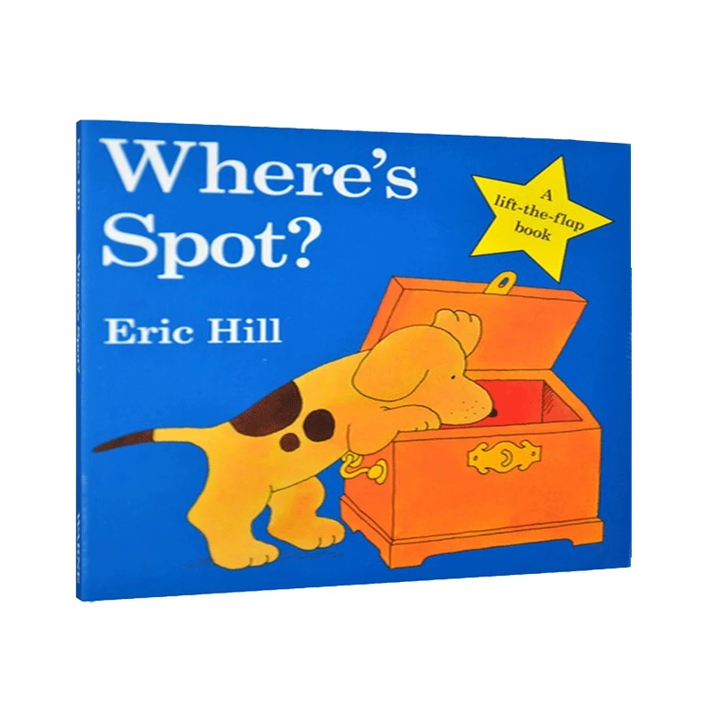 Where Is Spot? by Eric Hill children Picture story Books kids Learning bedtime Story Book Reading Enlightenment Educational Gift 6