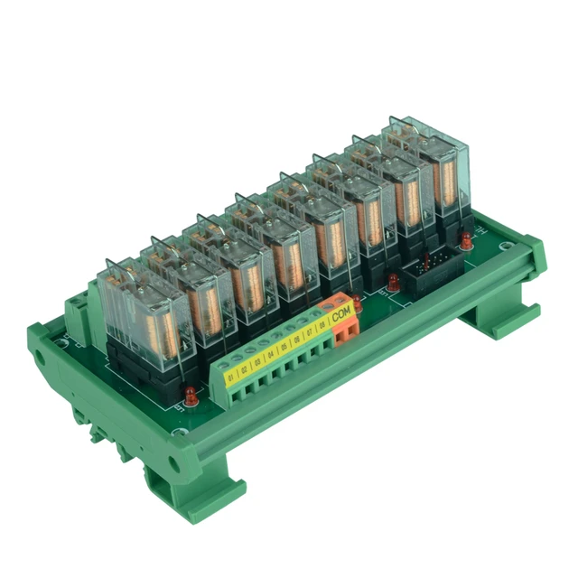 WANGCL 2 Stück Mini AC 12 V Relais elektromagnetischer Schalter 8-poliges  Relais DPDT Relais 2NO+2NC mit Buchse Basis LED-Anzeige : :  Gewerbe, Industrie & Wissenschaft