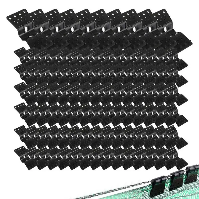 100pcs Shade Cloth Clips Shade Fabric Clamps Grommets Net Mesh Cover Sunblock Fabric Garden Backyard Greenhouse