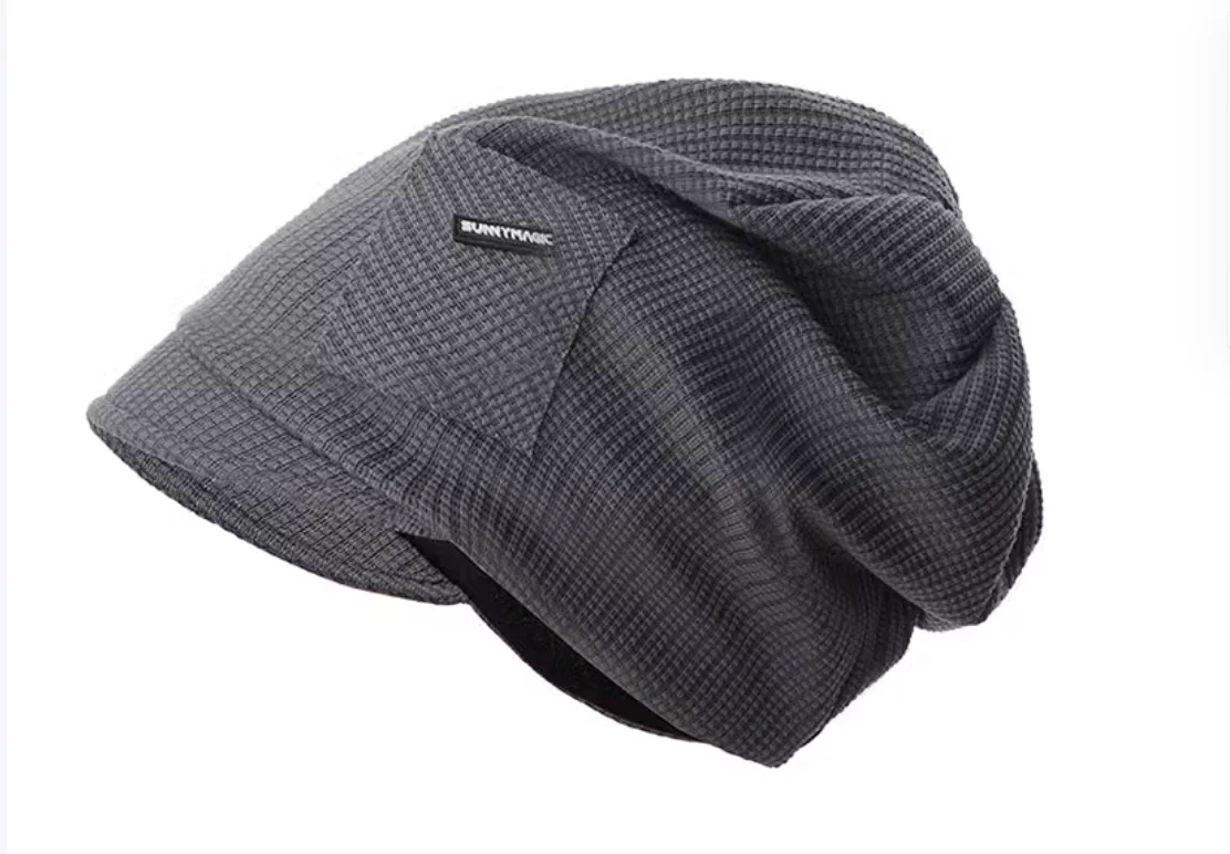 Spring and Autumn Cold Hat, Small Face, Big Head, Waist Hat, Unparalleled, Versatile Stacking New Baotou Hat