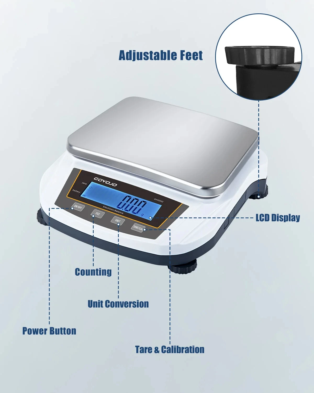 0.01g 5000g Precision Weighing Scale Use for Gold and Jewelry precision weighing scale