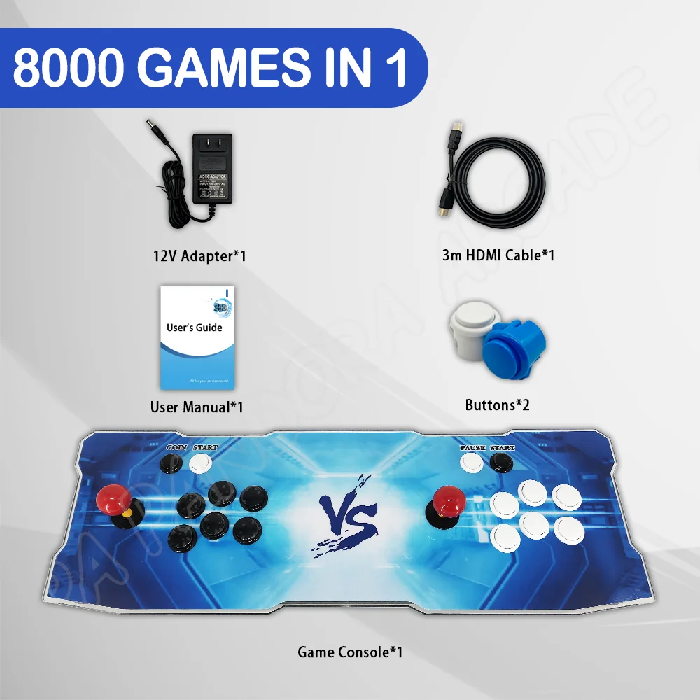 3D WIFI For Pandora Saga EX2 Box 10888 in 1 Retro Arcade Game