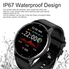 LIGE Smart Watch Women Men Full Touch Screen Bluetooth 5.2 Call Waterproof Watches Sports Fitness Tracker Factory IP67 ZL02 New 2