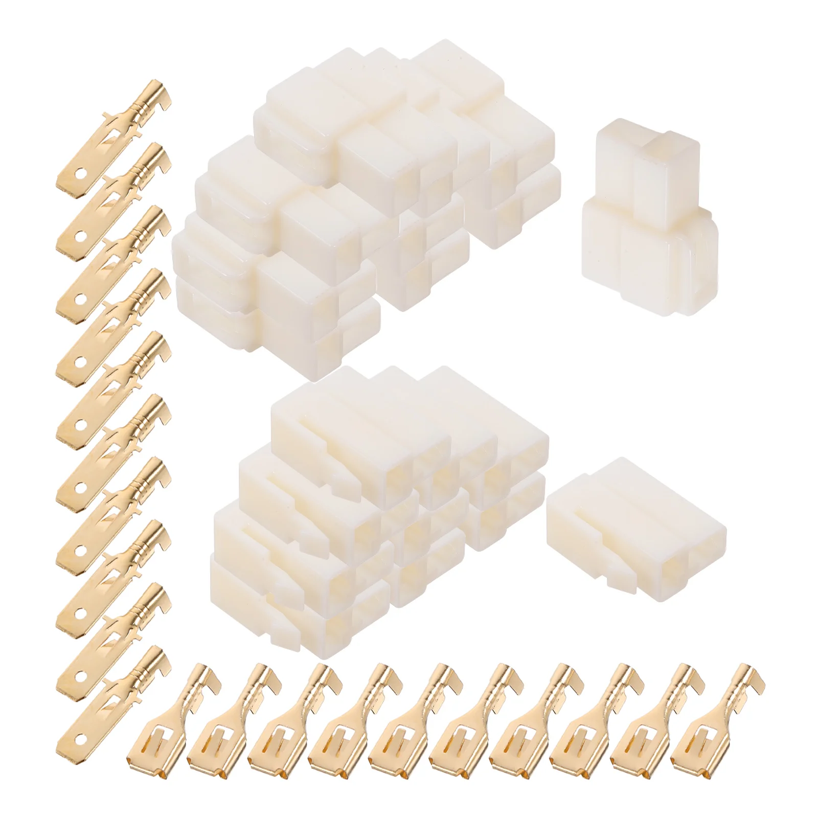 

10 Sets Car Wire Connectors Automotive Electrical Wire Connectors Power Plug Cable Connectors