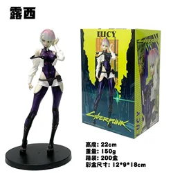 Anime Cyberpunk Figure - Cute Lucy Stand PVC Collectible Toy Ornament - With box (Cyberpunk)