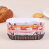 100Pcs Disposable Cupcake Liners Greaseproof Baking Cups Non-Stick Paper Baking Cups Boat Shape Cake Paper Mufin Liners 4