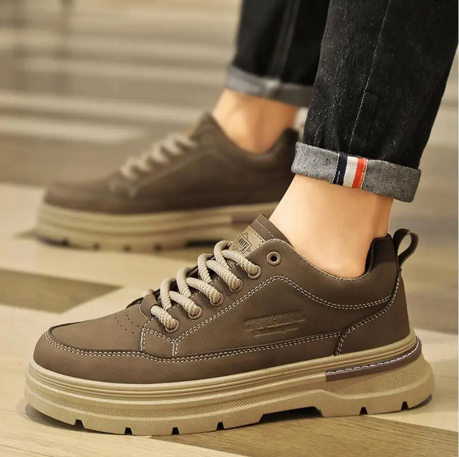 Men's Casual Walking Shoes Breathable Lightweight Trainers_voghion.com