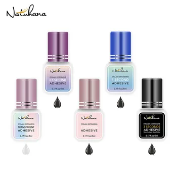 Professional 5ml, 0.3S, 0.5S, 1S, 2S, 3S Eyelash Glue Fast Drying Strong False Eye Lash Extension Glue Adhesive