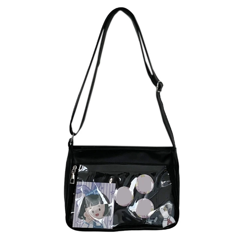 Ita Bag Shoulder Bags Women Harajuku Japanese Transparent JK Large Capacity Girls Tote Crossbody Clear Itabag