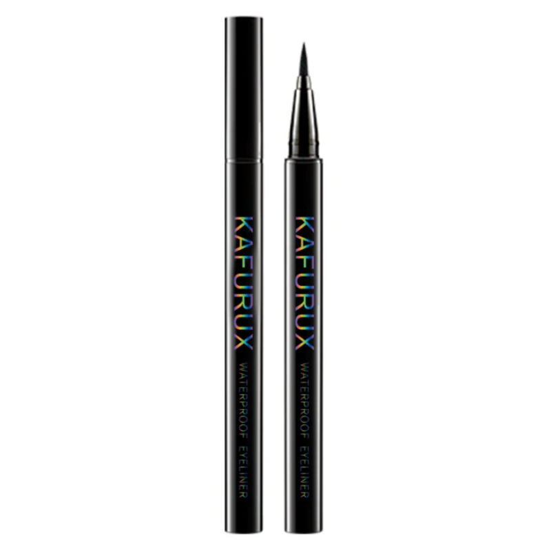 Langanhaltender Wasserfester Flüssig-eyeliner Stift In Mattem Schwarz_voghion.com