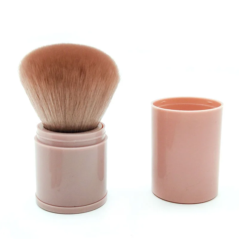 MiniMakeupBrushFoundationBrushAdjustableKabukiBrushShortMakeup