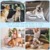 2L Spill Proof  Pet Dog Cat Water Bowl Reduce Refill, Anti Splash No Mess Dispenser Dripless Slow Drinking Water Bowl 6
