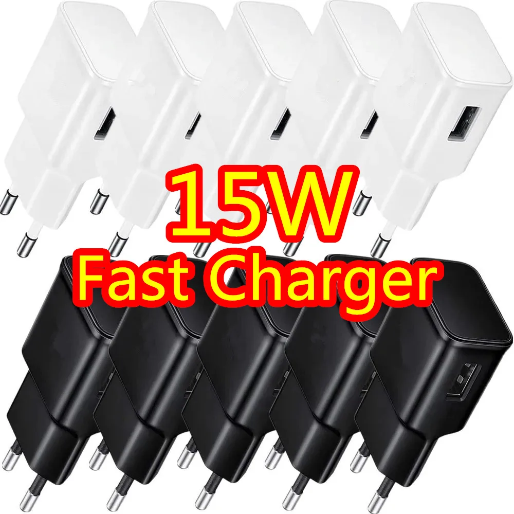 

10pcs Fast Quick Charging QC3.0 Wall Charger 5V 2A 9V 1.67A USB Power Adapter EU US Plug For S8 S10 S20 S21 htc lg