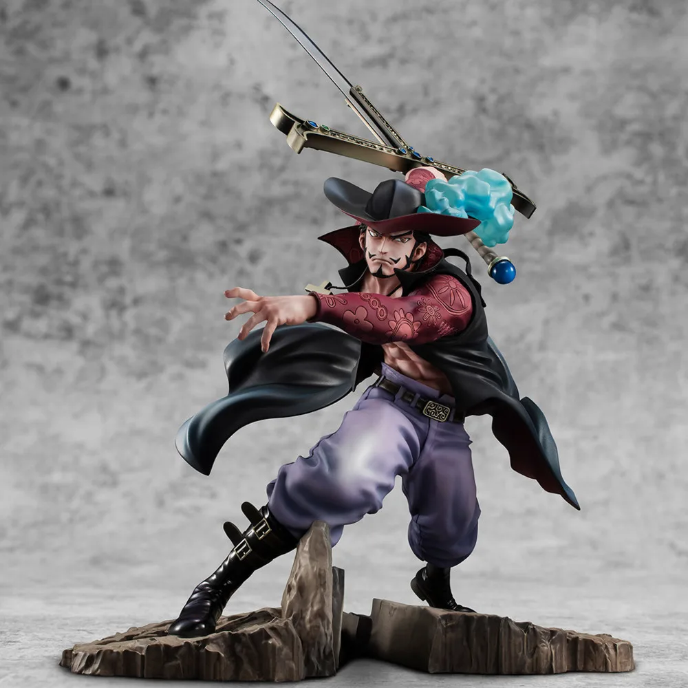 

34cm One Piece Dracule Mihawk Anime Figure PVC Action Figure Collection Model Decoration Toys Figurine Christmas Gift for kids