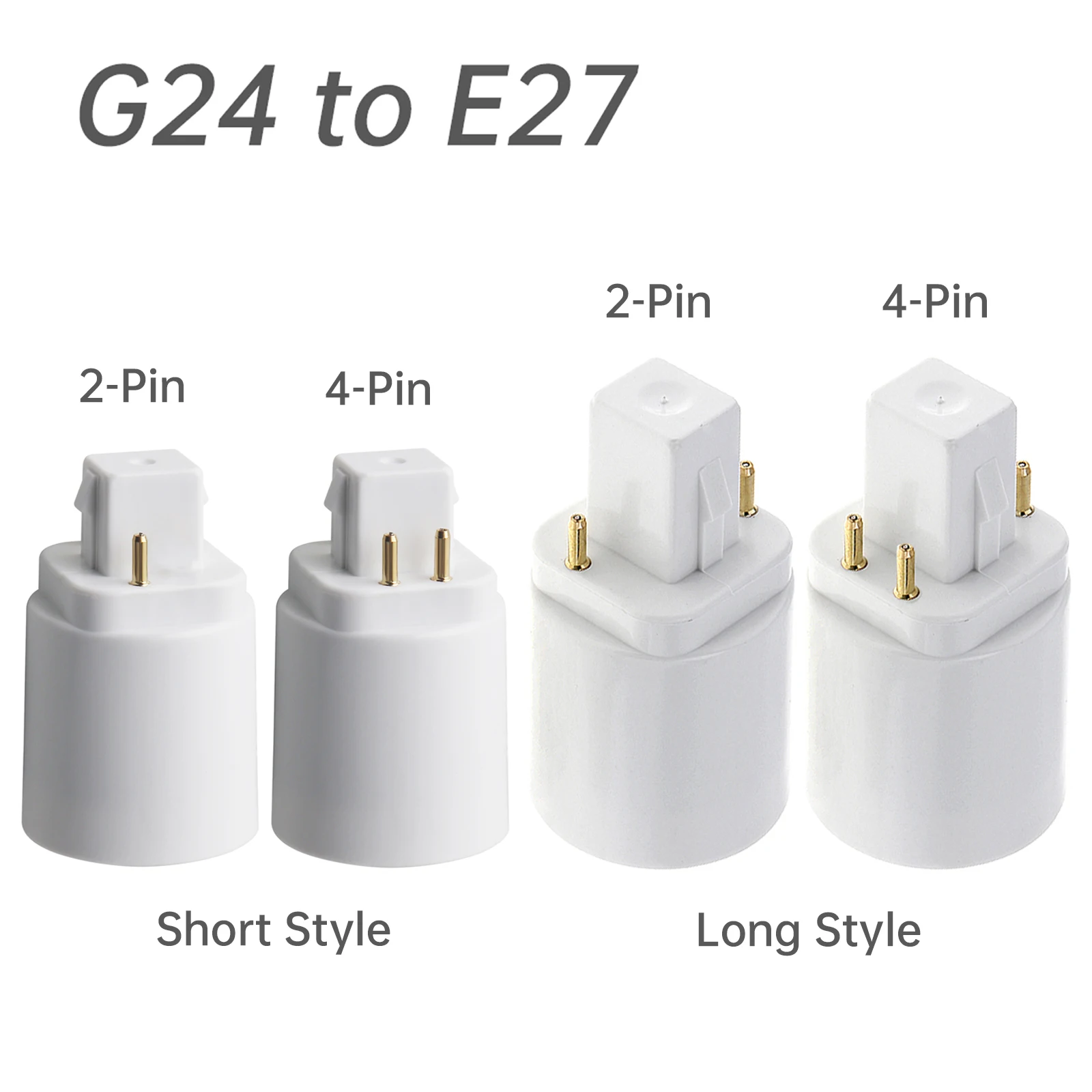Adaptador G9 A E27 Tornillo Edison – Convertidor De Portalámparas De Alta Calidad (Stock UK)