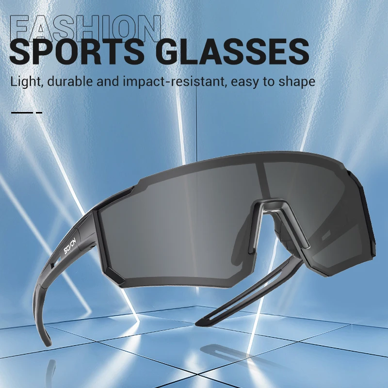 SCVCN Hiking Eyewear New Men Bicycle Sunglasses Women Outdoor Cycling Glasses  MTB Driving Bike Sports Running UV400 Goggles