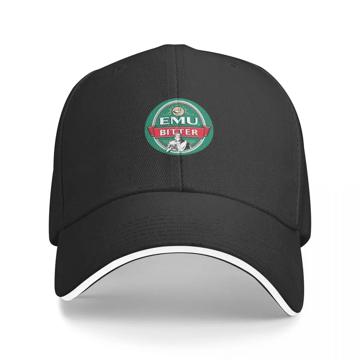 

New emu bitter beer logo Local beer brewey logo Baseball Cap Luxury Man Hat Fluffy Hat dad hat Cap Women's Men's