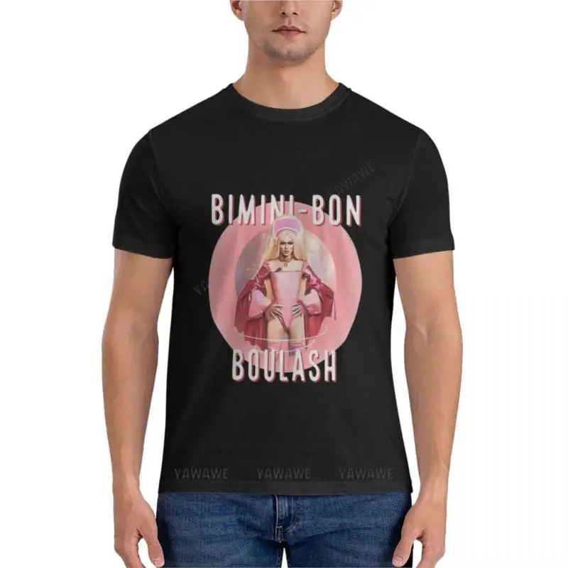 T-Shirt Da Uomo Estiva Maglietta Da Uomo Nera Bimini Bon Boulash Rupauls Drag Race Uk Classic T-Shirt Cat Shirts Sweat Shirt