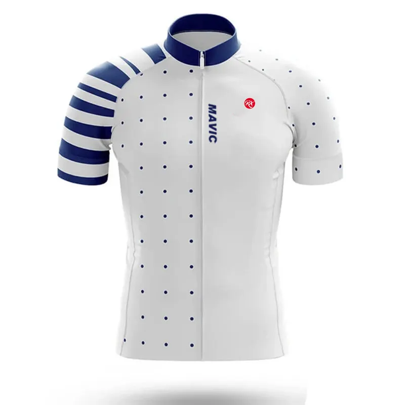 Rx Mavic Cycling Clothing Men Cycling Set Bike Clothing Breathable Anti-UV Bicycle Suits Wear Bib Short Sleeve JerseyClothes