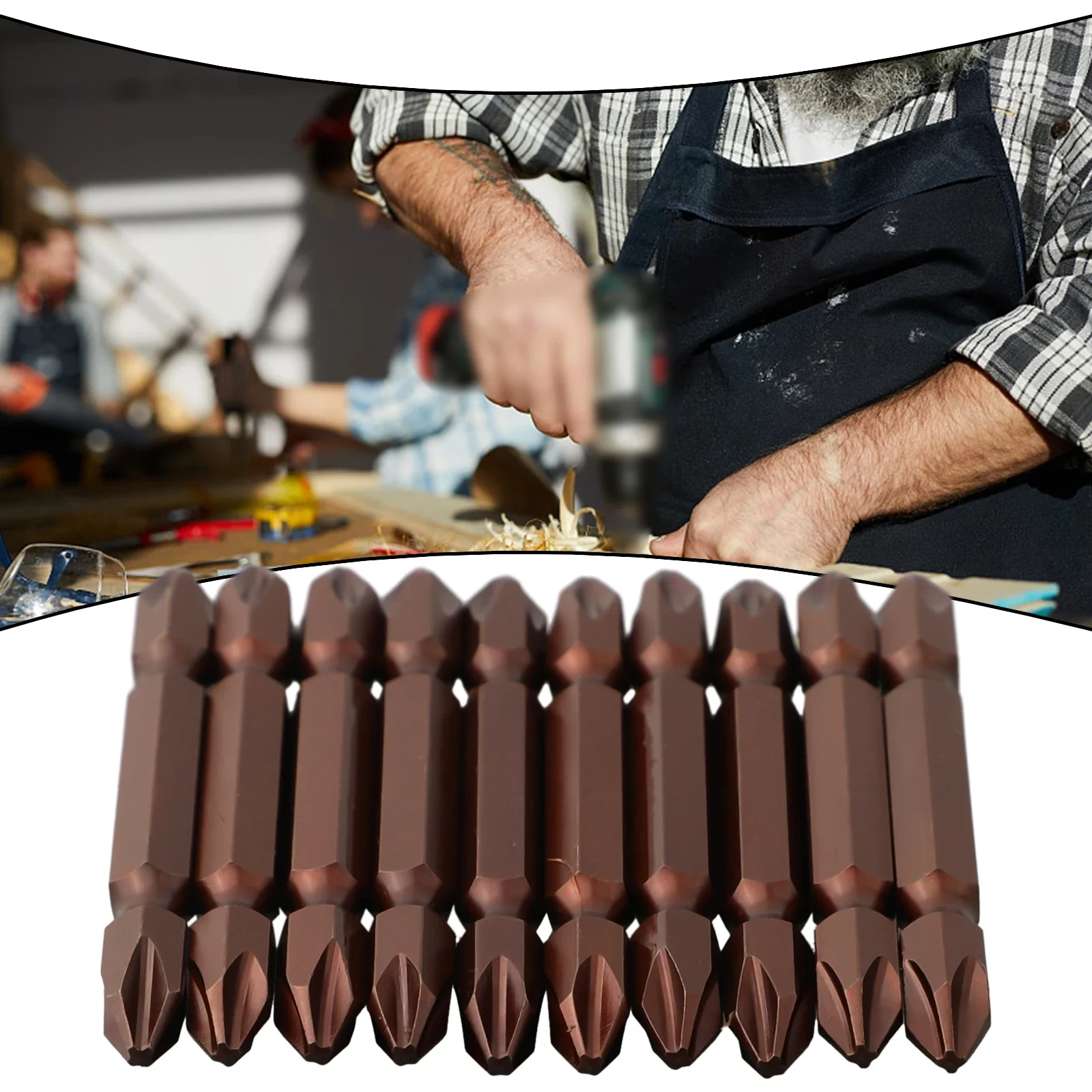 

1pc Ph2 Electric Screwdriver Bit Alloy Steel Hex Shank Screwdriver 65/100/150/200/250/300mm Magnetic Electric Impact Drill