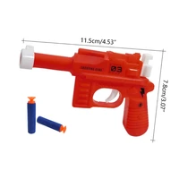 15Pcs/Set Kids Fun Safety Darts Toy  Ejection  Blasting Toy for Outdoors Indoor Yard Game 2