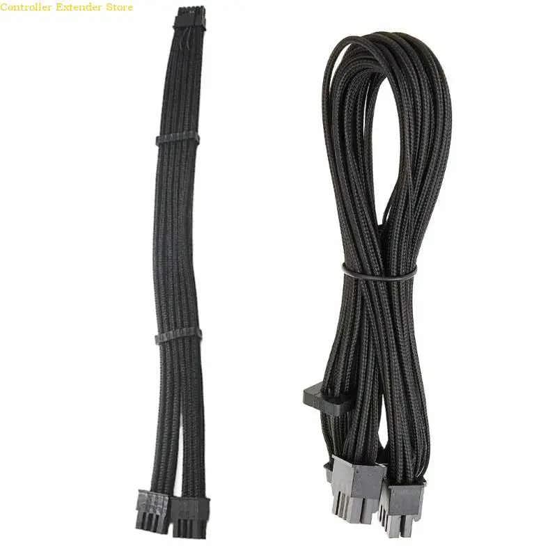 

CPU PSUs Cord for RTX4080 RTX4090 Series 2x 8Pin Male to PCIE 16Pin Power Cord