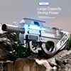 2024 AUG P90 Electric Water Gun Cool Light Spray Gun Fully Automatic Summer Beach Pool Children Outdoor Fun Toy For Kids Adult 6