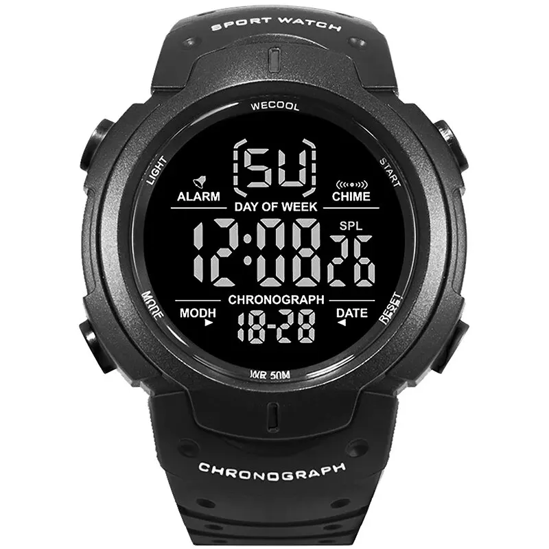WECOOL-ساعة معصم رقمية متعددة الوظائف ، ساعة علامة...