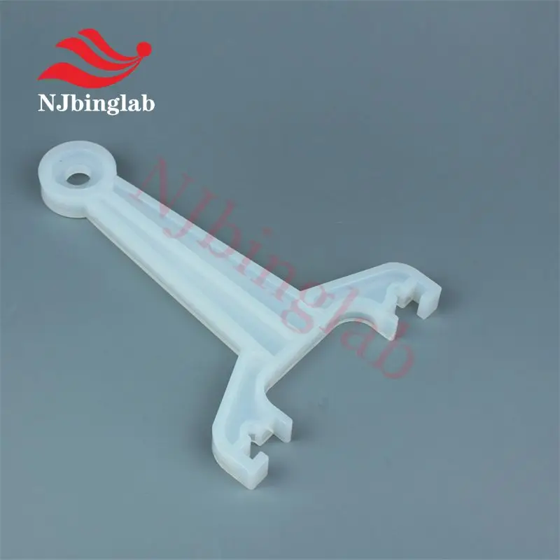 NJbinglab 웨이퍼 습식 에칭용 고순도 PFA, 4 인치 웨이퍼 카세트 청소 바구니