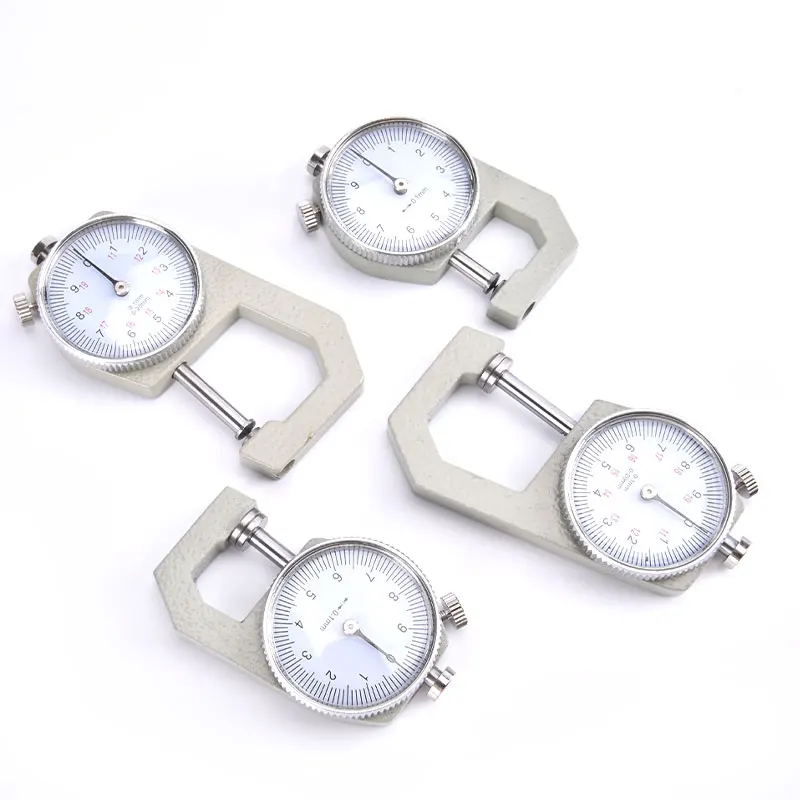0-10mm / 0-20mm Dial Thickness Gauge Leather Paper Thickness Meter Tester For Leather Flim Paper Measure Tool Gauge thickness gauge