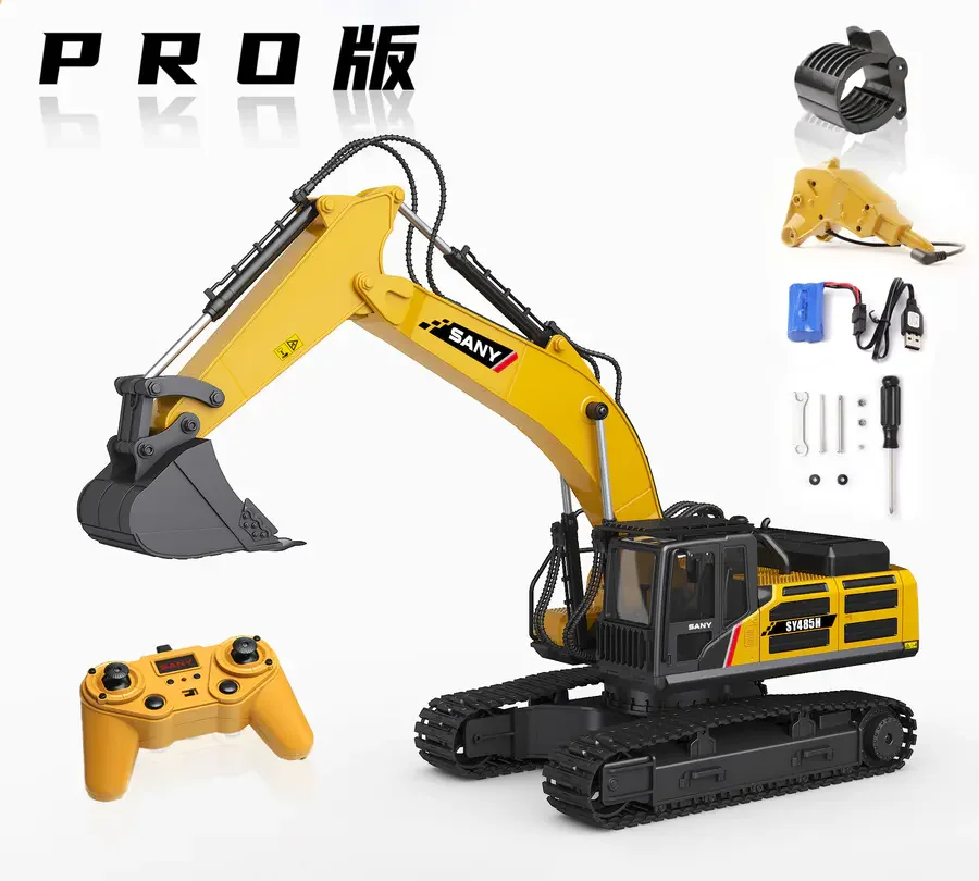 For SANY SY485H Pro RC Excavator 1/14 DIECAST Model Finished