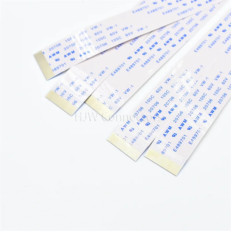 

Gold-Plated FFC FPC Flat Flexible Cable AWM 20706 105C 60V VW-1 0.5MM Pitch 4P/6/8/10/12/14/16/20/26/30/40/45/50/54/60/68/80 Pin
