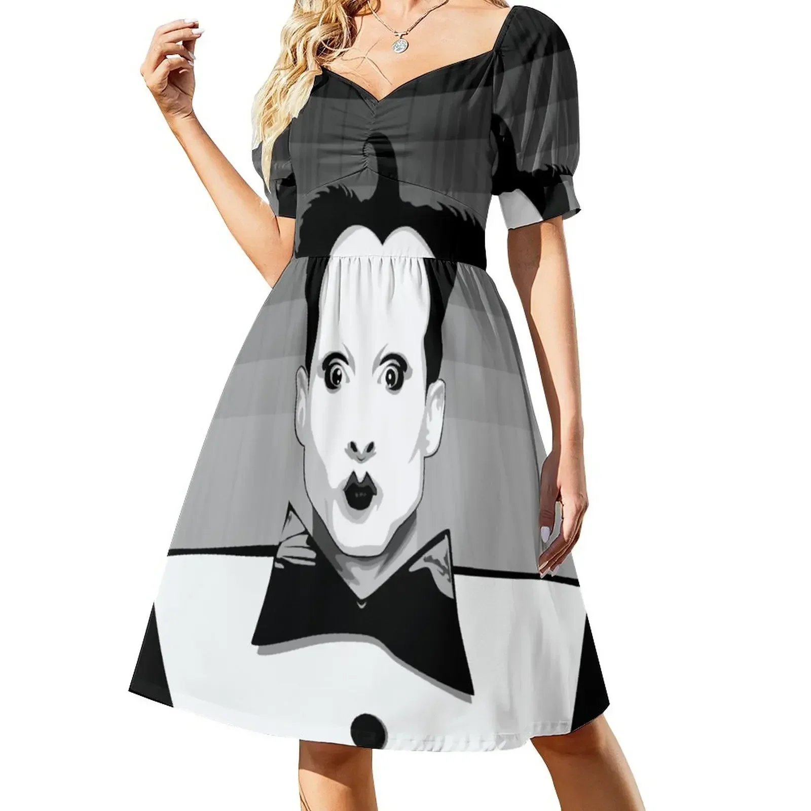 Vestido de manga corta Klaus Nomi Vestido de mujer vestidos para mujer Vestido largo mujer