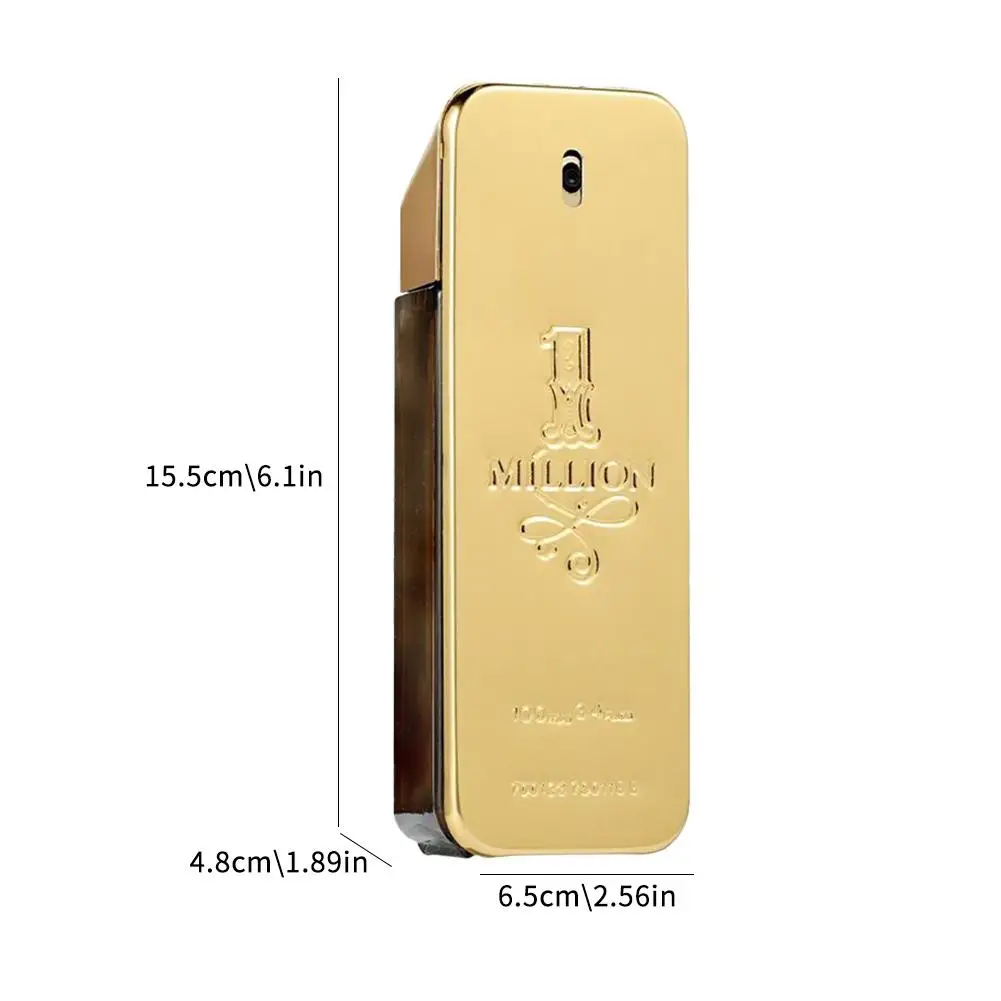 100ML Arabic Golden Perfume High-end Business Seductive Notes Best Holiday Gifts Long Lasting Fragrance Seductive Scent