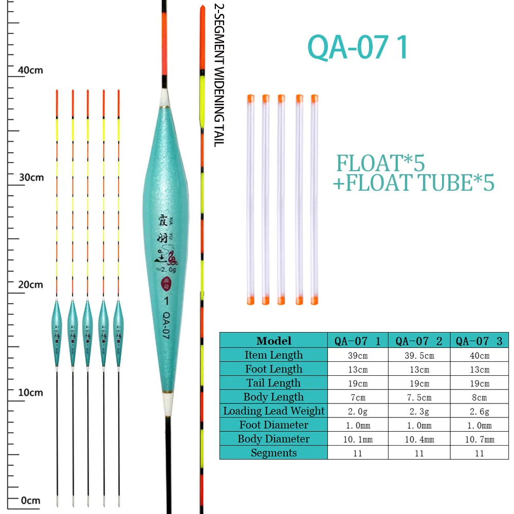 Vertical Fishing Floats+5 Float Tubes Hard Tail Composite Nano Fishing Carp River Lake Buoy Tackle Accessories 5Pieces fishing tackle fishing float fishing floats fishing bobber fishing buoy