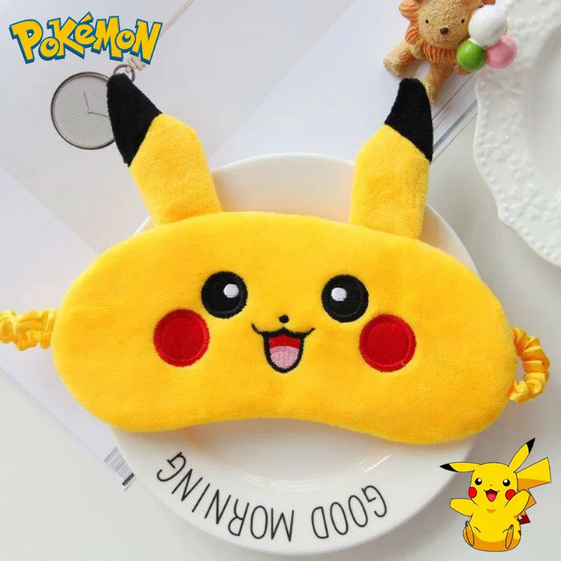 Sleeping Pokemon Pikachu Sleep Eye Cover Eye Mask Sleep Pokemon