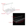 Acrylic Transparent Pen Holder Display Stand Multifunctional Pen Display Stand 6/12-Slots Eyebrow Pen Stand Makeup Brush Rack 6