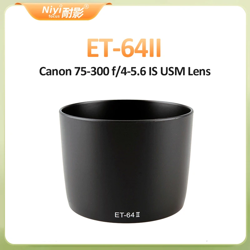 Description Picture 4 of itemEW-73B EW-73C EW-73D EW-78D ES-62II ET-60 ET-64II ET-73B ET-74 ET-83II EW-60CII EW-83F EW-88C ET-60II for Iconic Brand Camera Lens Hood