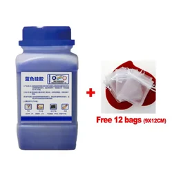 Waterproof Reusable Silica Gel Beads Moisture Absorber - 500g (Blue)