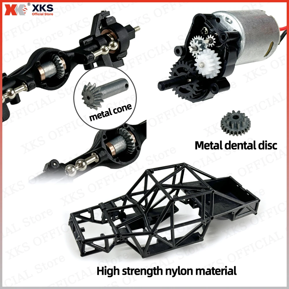 XKS LDRC LD18499 1/18 4WD Off-Road RC Climbing Car - 2.4G Anti