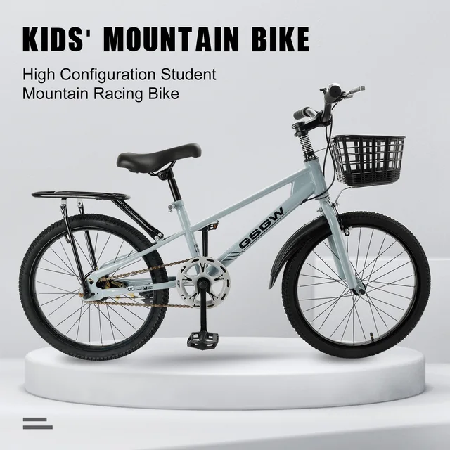 Vélo pour enfants Artudatech 20 pouces, vélo pour adolescents, garçons et filles avec panier 1