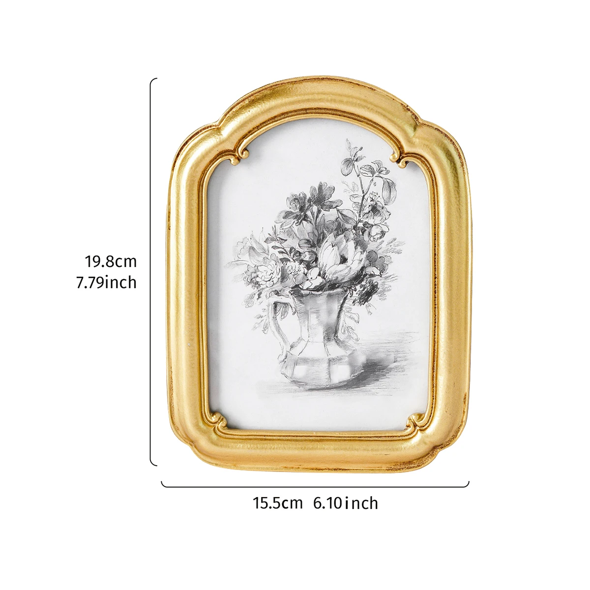 Photo Frame 1PC multi-color curved door decoration frame resin material simple decorative ornaments bedroom desk photo decoration